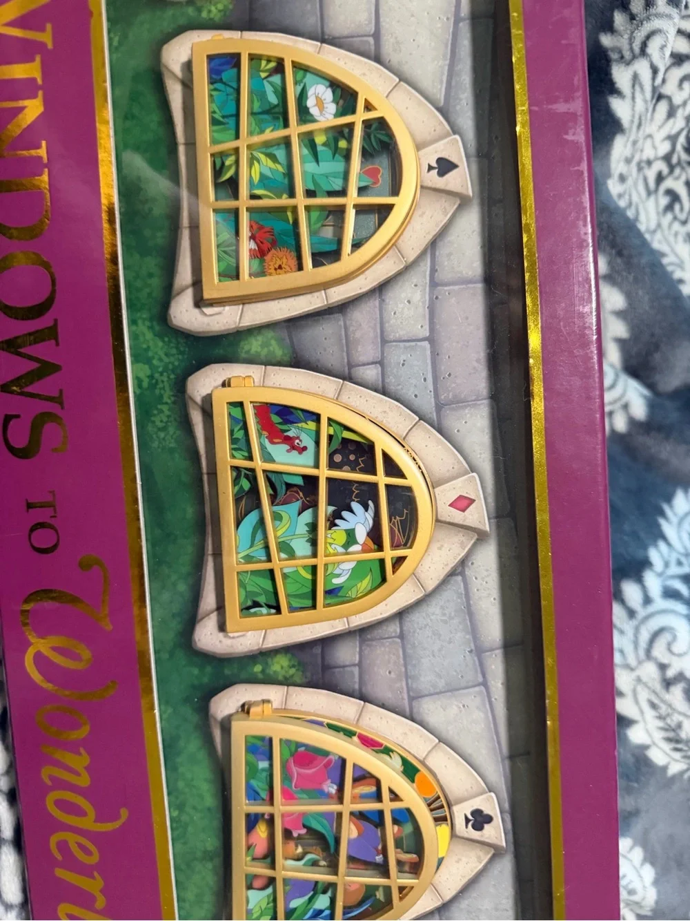 Disney WDI Windows to Wonderland Alice in Wonderland LE 250 Pin Set